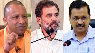 Chandrayaan 3 Moon Landing Success: Rahul Gandhi, Arvind Kejriwal, Yogi Adityanath and Other Leaders Hail ISRO as India Makes History and Lands on Moon