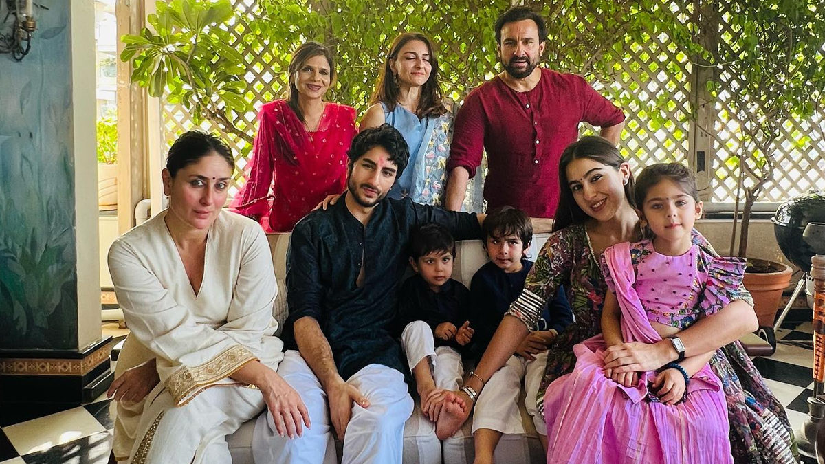 Agency News | Raksha Bandhan 2023: Sara Ali Khan Ties Rakhi On Jeh's ...