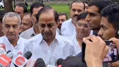 No-Confidence Motion Against Modi Government: BRS Neither With INDIA or NDA, but Has Friends, Says Telangana CM K Chandrashekar Rao