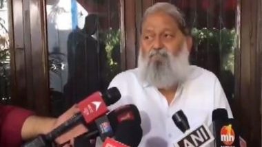 Haryana Communal Riots: Home Minister Anil Vij Accuses Congress of ‘Orchestrating’ Violence in Nuh on July 31