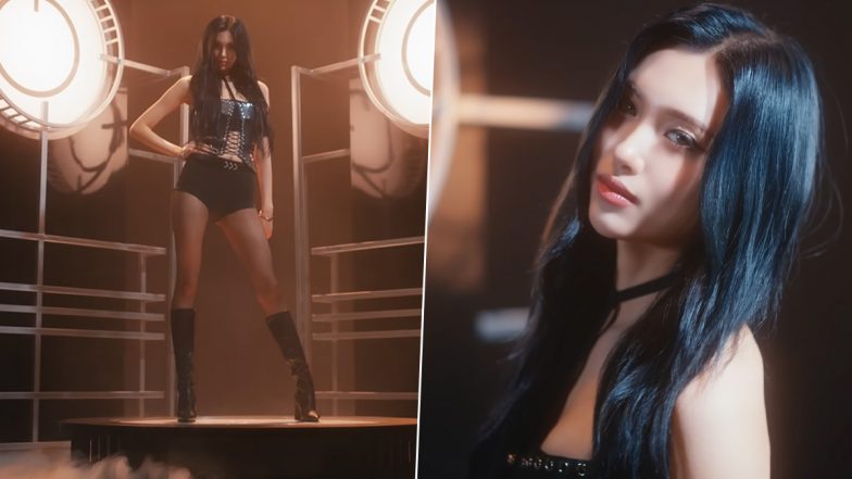 EVERGLOW’s Aisha Exudes Confidence in Sexy Black Outfit for ‘SLAY’ Teaser! (Watch Video)