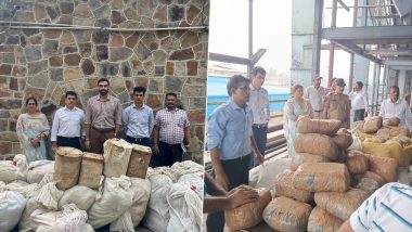 Crackdown on Drug Smuggling in Punjab: 527 Kg Heroin and Ganja Destroyed by incineration in Amritsar (See Pics and Video)