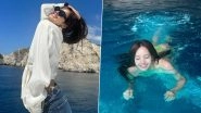 BLACKPINK&rsquo;s Lisa Swims Under Breathtaking Caves in Green Bikini! View Stunning Pics of the Singer in Casual Fit