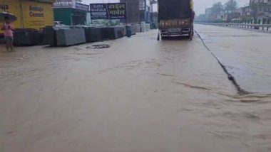 Himachal Pradesh Rains: Flood-Like Situation in Balh Valley of Mandi District After Heavy Rainfall (Watch Video)