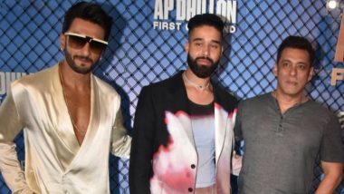 AP Dhillon, Salman Khan and Ranveer Singh Arrive at Screening of Singer’s New Docu-Series (View Pic and Videos)