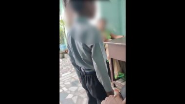 Uttar Pradesh: Teacher Instructs Children To Slap Their Muslim Classmate in Muzaffarnagar, Police Promise Action After Video Goes Viral