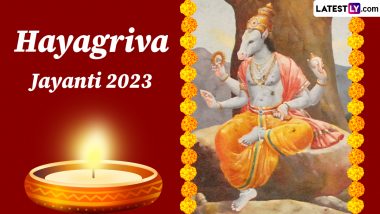 When is Hayagriva Jayanti 2023? Know Date, Shubh Muhurat, Significance and Celebrations of The Day Dedicated to the Horse-Headed Avatar of Lord Vishnu