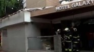 Mumbai Fire Video: Blaze Erupts at Galaxy Hotel in Santacruz; Eight People Rescued