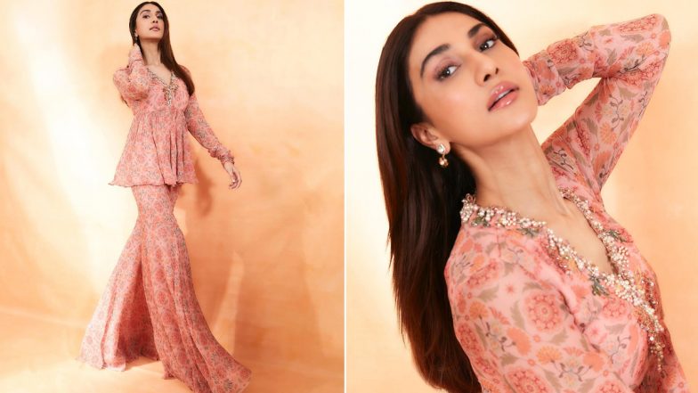 Vaani Kapoor Dons a Floral Print Sharara Set, Shares Pics of Her Latest Look on Insta