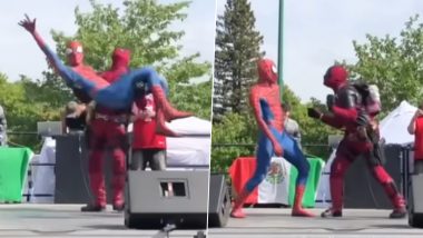 Deadpool and Spiderman Dancing to 'Kaanta Laga' in This Funny Viral Video Will Make You ROFL! (Watch)