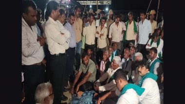 Cauvery Dispute: Karnataka Farmers Continue Their Protest Over Cauvery Water Release to Tamil Nadu