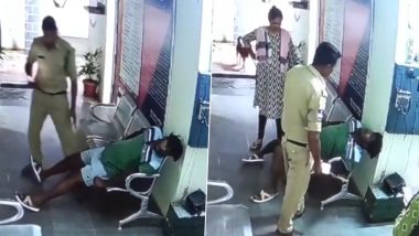 Telangana: Accused Dies After Suffering Fits Inside Bellampally Police Station, CCTV Video of Sudden Death Surfaces