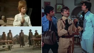 Iconic Scene From Sholay Is Copied From Hollywood Movie ‘Once Upon a Time in the West’, Actor Adil Hussain Shares Viral Video (Watch)