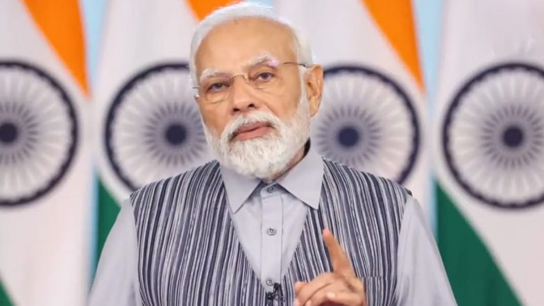 G20 Ministerial Conference: Prime Minister Narendra Modi Underlines Women Empowerment, Says ‘With Women, the World Prospers’ (Watch Video)