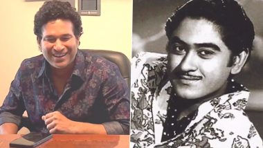 Sachin Tendulkar Plays His Favourite Kishore Kumar Song To Pay Tribute to Legendary Singer on His Birth Anniversary (Watch Video)