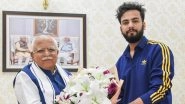 Bigg Boss OTT 2 Winner Elvish Yadav Meets Haryana CM Manohar Lal Khattar (View Post)