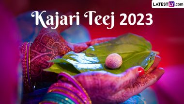 Kajari Teej 2023 Greetings: Happy Badi Teej HD Images and Wallpapers To Share With Your Family and Friends