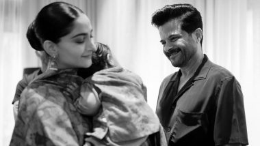 Anil Kapoor Shares Adorable Monochrome Photo of Sonam Kapoor and Vayu for Grandson’s First Birthday (View Pic)