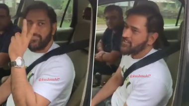 MS Dhoni Asks Directions From Strangers On His Way To Ranchi, Video Goes Viral