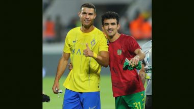 ‘With the Second Best Player in History’ Al-Shorta Footballer Ahmed Zero's Caption For Picture With Cristiano Ronaldo Goes Viral