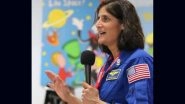 &lsquo;We&rsquo;re Cheering for You&rsquo;: Astronaut Sunita Williams Wishes Indians &lsquo;Good Luck&rsquo; on Chandrayaan 3 Mission&rsquo;s Lander Module Attempts Touchdown on Moon&rsquo;s Surface