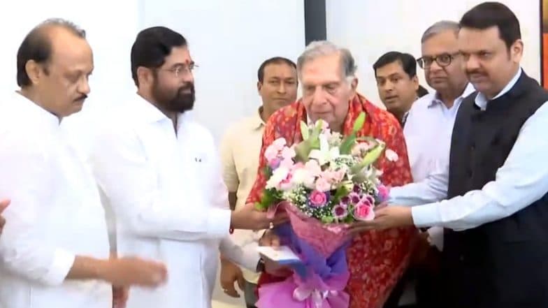 Industrialist Ratan Tata Conferred With Udyog Ratna Award at his ...