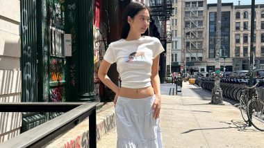BLACKPINK's Jennie Rocks Printed White T-Shirt With Maxi Skirt, Check K-Pop Idol's Casual Style