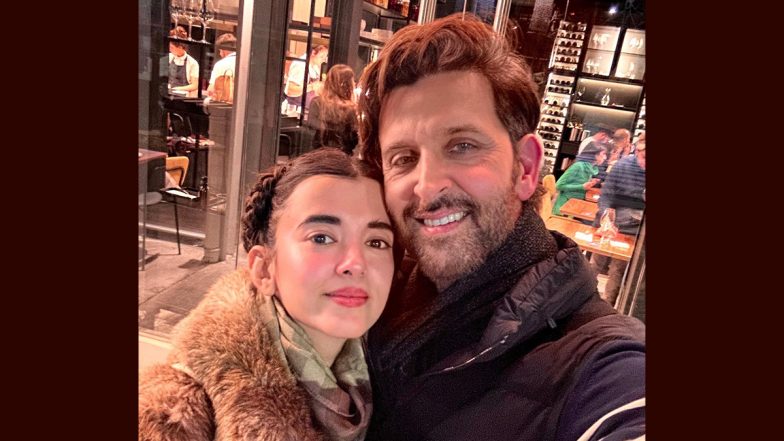 Saba Azad Shares a Happy Selfie With Hrithik Roshan From Their Argentina Vacation (View Pic)