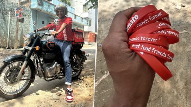 Happy Friendship Day 2023: Zomato CEO Deepinder Goyal Steps Out to Deliver Food and Bands to Delivery, Restaurant Partners, and Customers (See Pics)