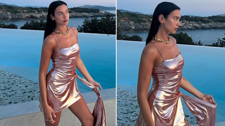 Dua Lipa Rocks a Gorgeous Metallic Slip Dress, Levitating Singer Shares Beautiful Pics On Insta