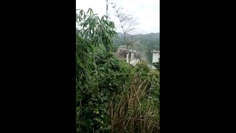 Mizoram Bridge Collapse: PM Narendra Modi Expresses Condolences After 17 Killed as Railway Bridge Collapses Near Sairang; Announces Compensation for Families of Victims