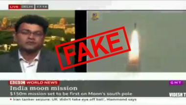 Did BBC Insult India After Chandrayaan 3 Moon Landing? Old Video Of BBC News Anchor Questioning India's Space Mission Goes Viral, Here's a Fact Check