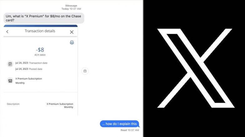 ‘X Premium Subscription’ Gets a Man Into Trouble With Wife, Hilarious Chat Goes Viral on Social Media