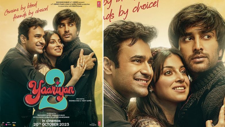 Yaariyan 2: Divya Khosla Kumar, Meezaan Jafri and Pearl V Puri Huddle Together in New Poster! Film To Release on This Date