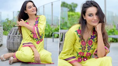 Surbhi Jyoti Looks Fab in Floral Green Kurta, Qubool Hai Actress Shares Gorgeous Ethnic Look on Insta