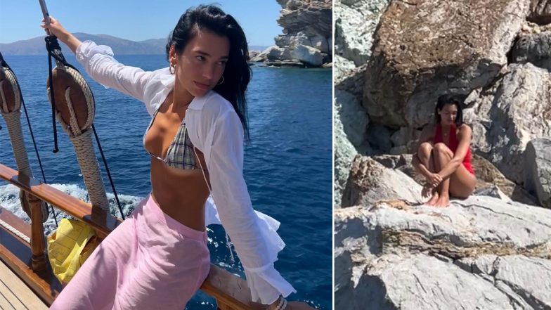 Dua Lipa Vacays in Greece, Levitating Singer Turns Up the Heat in Colourful Bikini Outfits