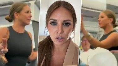 'Mother F****r Is Not Real': Woman Who Created Ruckus in the American Airlines Flight Apologises for Her Behaviour, Calls It ‘Bad Moment’ (Watch Video)