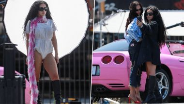 Barbie Song 'Speed Drive' Music Video Confirmed To Be in Works, Charli XCX Spotted on Set in Black and White Fits! (View Pics)