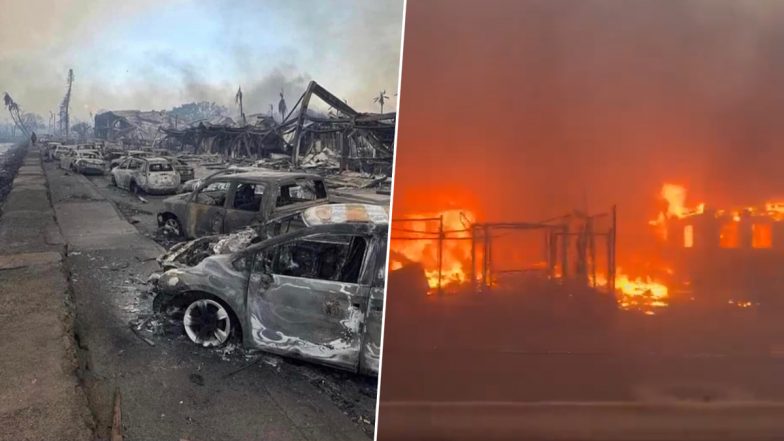 Hawaii Wildfires: Death Toll Rises to 80 as Wildfires Rage Across Maui Island, Evacuations Underway (See Pic and Video)