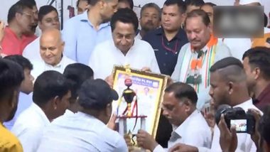 Samandar Patel Quits BJP: Jyotiraditya Scindia Loyalist Returns to Congress in Presence of Party Leader Kamal Nath in Madhya Pradesh