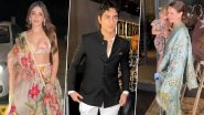 Aaliyah Kashyap-Shane Gregoire Engagement: Kalki Koechlin, Alaya F, Ibrahim Ali Khan & More Attend Anurag Kashyap&rsquo;s Daughter&rsquo;s Ceremony (Watch Videos)