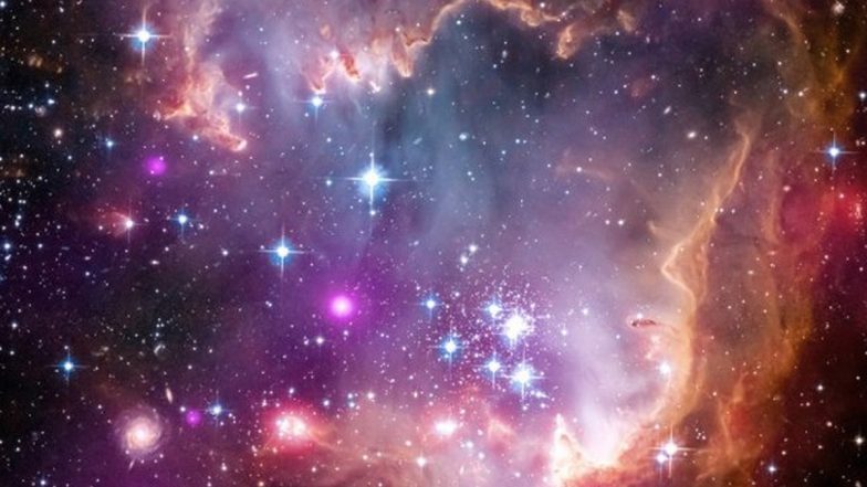 Small Magellanic Cloud: NASA Shares Mesmerising Visual of Star Cluster Located 200,000 Light Years Away From Earth (See Pic)