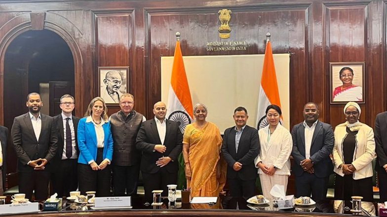 World Bank Executives Meet Finance Minister Nirmala Sitharaman; Appreciate India’s Growth Across Various Sectors (See Pics)