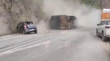 Himachal Pradesh Road Accident: Married Couple, Two Others, Crushed by Apple-Laden Trucks After Brake Failure in Shimla