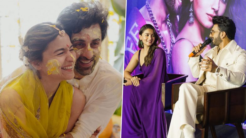 Rocky Aur Rani Kii Prem Kahaani: Alia Bhatt Recalls Memory of Ranveer Singh Bowing Down During Shooting of Varmaala Ceremony Scene Just Like Ranbir Kapoor Did