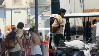 Sidharth Malhotra and Kiara Advani Seen Pulling Luggage and Boarding Buggy Car in New Viral Video From Their Vacay – WATCH