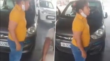 Delhi Police Personnel Attacked Video: Woman Attacks, Slaps On-duty Police Constable; Shocking Clip Goes Viral