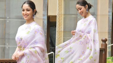 Yami Gautam Looks Gorgeous in Floral Lavender Saree, Lost Actress Shares Beautiful Pics On Insta