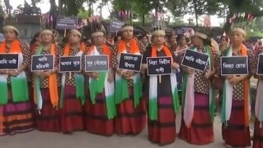 Manipur Violence: Trinamool Mahila Congress Protests Against Atrocities on Women in West Bengal