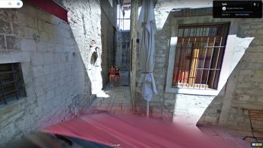 'Three-Legged Mutant' Woman Seen Wandering in Croatia City, Reddit User Shares 'Bizarre' Photo Shown in Google Maps' Street View Mode